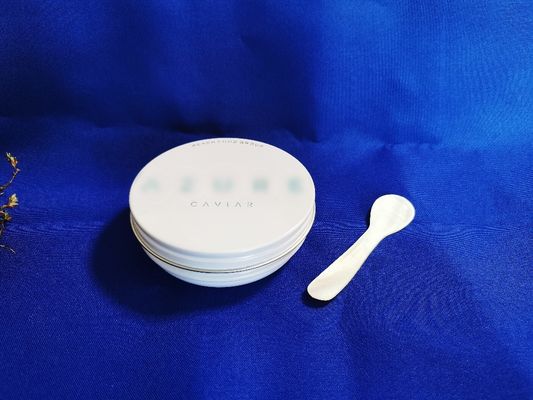 0.28mm Grado alimenticio Envasado de estaño de caviar Vacío lata de lata de 125g con tapa plana impresión a todo color