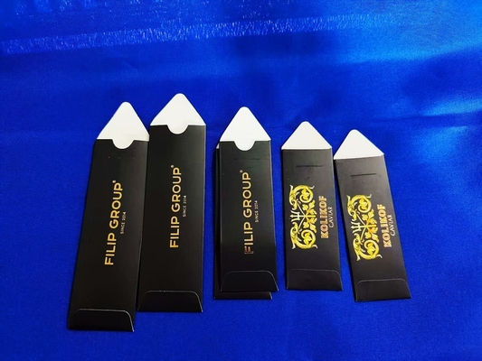 Caja de embalaje con diseño nuevo de 2024 para cuchara de caviar, con logotipo, diferentes tamaños disponibles