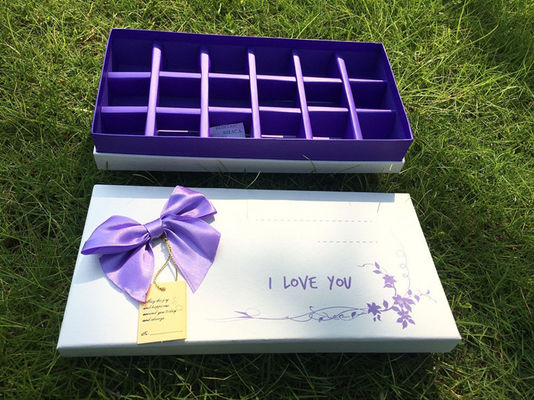 Caja de regalo de papel rígido vacío personalizado Caja de regalo de chocolate embalaje para el festival