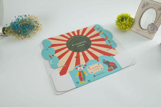 Cajas de cartón promocional, cajas de mini pasteles, envases de calidad alimentaria.