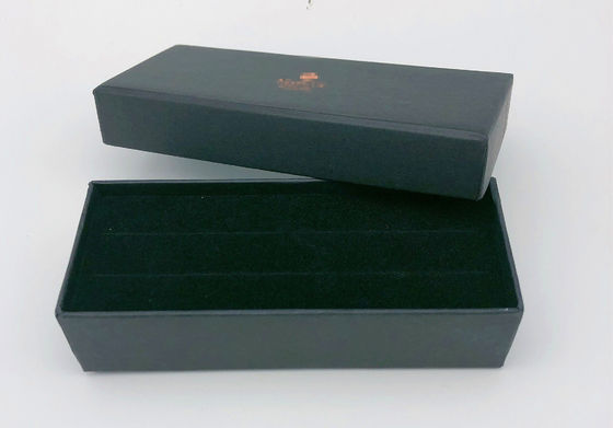 Cajas de regalo de papel rígido en forma de rectángulo para el embalaje de caviar