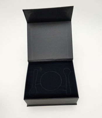 Papel rígido Conjunto de regalos de caviar Grado de forma de libro con bandeja interna de esponja