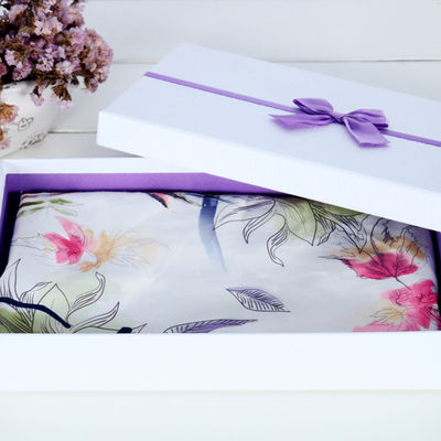 Cajas de regalo rígidas rectangulares hechas a mano, Cajas de embalaje de cartón rígido de papel personalizado