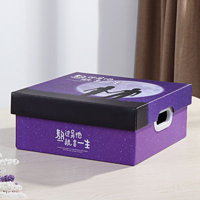 Cajas de embalaje de cartón de diseño personalizado para bocadillos y postres de San Valentín
