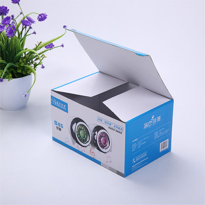 Protección térmica de la caja de cartón personalizada con toque suave para el embalaje de mini altavoces