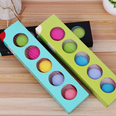 Elegantes cajas de embalaje de cajones, cajas de embalaje de macarrones plegables