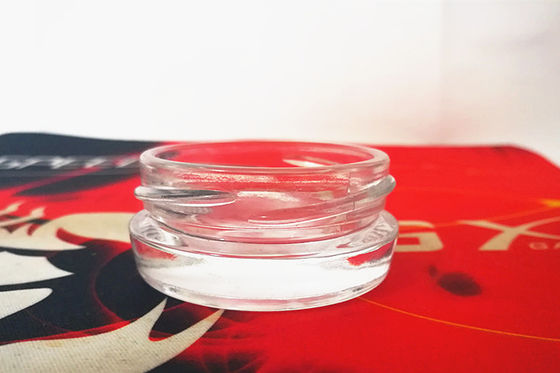 Bolsa de alta transparencia 0.5 oz 15-20 gramos frasco de vidrio de caviar con tapa de metal en diferentes colores