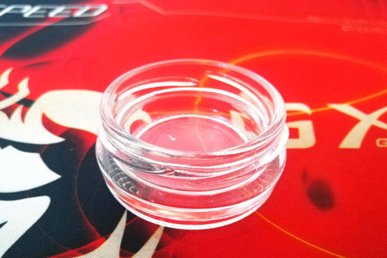Bolsa de alta transparencia 0.5 oz 15-20 gramos frasco de vidrio de caviar con tapa de metal en diferentes colores