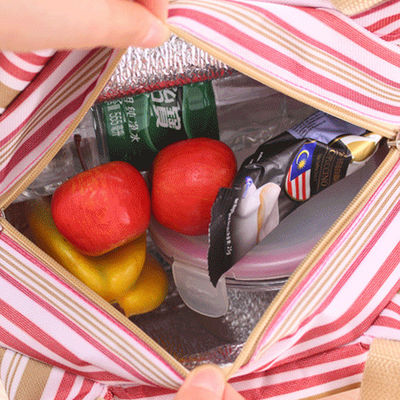 Bolsa de refrigeración de playa aislada de papel de aluminio de tamaño personalizado aprobada por la FDA