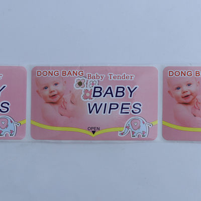 Autoadhesivo para toallitas para bebés