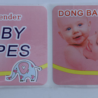 Autoadhesivo para toallitas para bebés