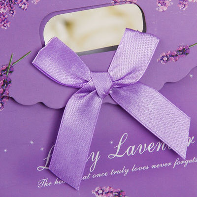 Bolsas de regalo de papel impresas a medida con cierre de velcro