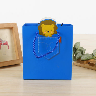 Bolsas de papel de compras personalizadas para pequeños regalos para niños