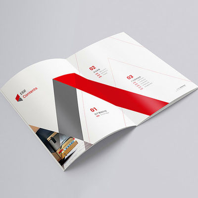 Papel de cubierta suave folletos a todo color Impresión de tarjetas personalizadas ISO 9001 aprobado