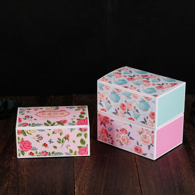 Embalaje de cajas de infusiones de flores de té Impresión offset con tamaño personalizado