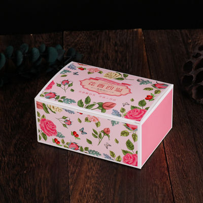Embalaje de cajas de infusiones de flores de té Impresión offset con tamaño personalizado
