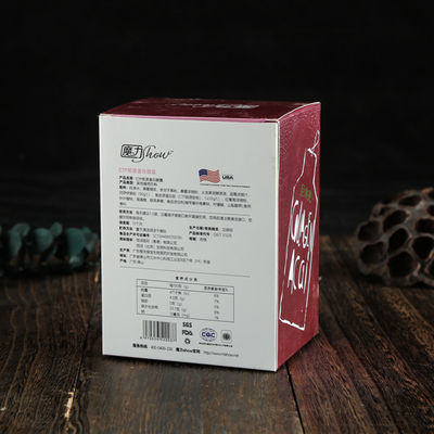 Cajas de productos personalizadas de borde afinado resistentes a las grietas para productos para el cuidado de la piel