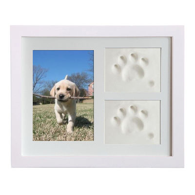 Marco de fotos de madera personalizado de 28x23CM para perro o gato