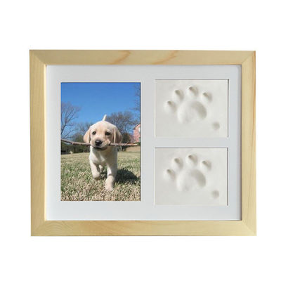 Marco de fotos de madera personalizado de 28x23CM para perro o gato