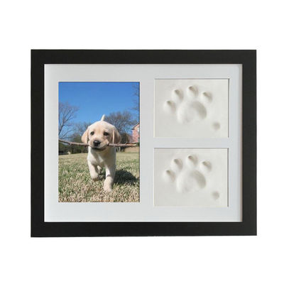 Marco de fotos de madera personalizado de 28x23CM para perro o gato