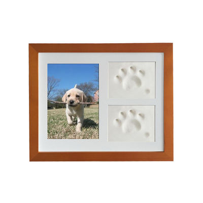 Marco de fotos de madera personalizado de 28x23CM para perro o gato