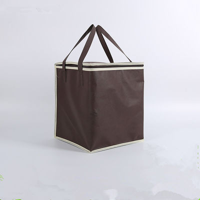 OEM Bolsa de enfriamiento aislada suave 4 tamaño Bolsa aislada marrón disponible