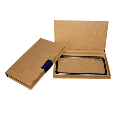 Logotipo personalizado Papel artesanal Caja de cartón Embalaje Celular Concha Productos electrónicos