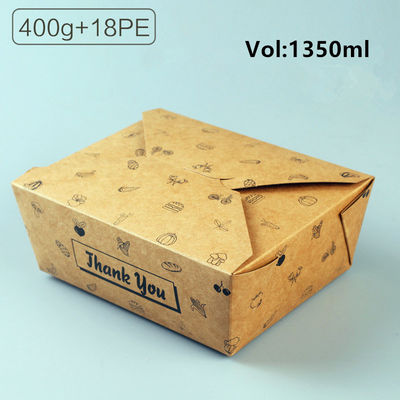 Reproducción de productos para llevar a la venta en papel artesanal
