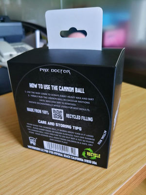 Caja de embalaje de papel personalizada para cuidado personal, incluyendo impresión de logotipo personalizado aceptada y optimizada para requisitos industriales