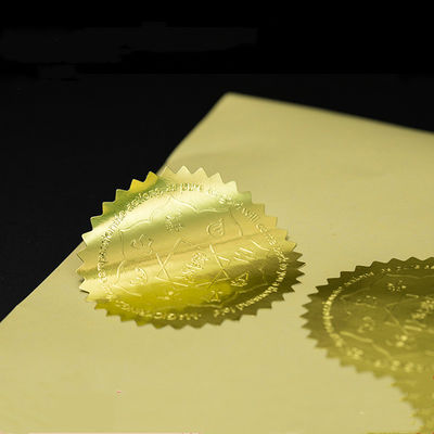 Etiquetas adhesivas de logotipo CMYK 3D de relieve impermeable para cosméticos