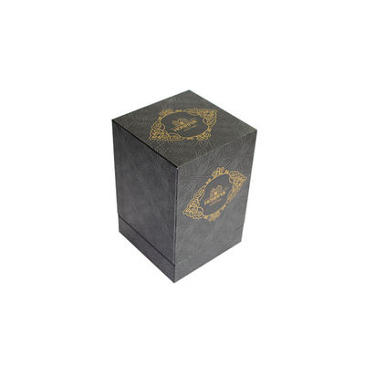 Caja de regalo rígida de velas UV de 2 mm con estampado en caliente