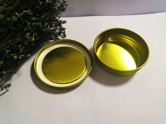 0.28mm Calidad alimenticia Envases de caviar de hojalata de vacío lata vacía 50g